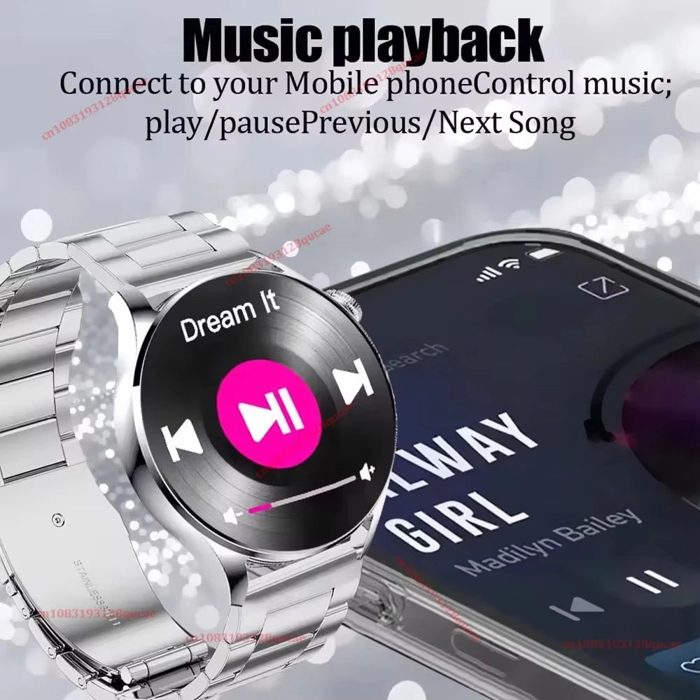 new smart watch  HD touch screen  smart notification 100+sports modes outdoor smartwatch 5ATM waterproof GPS track iPhone Ht22