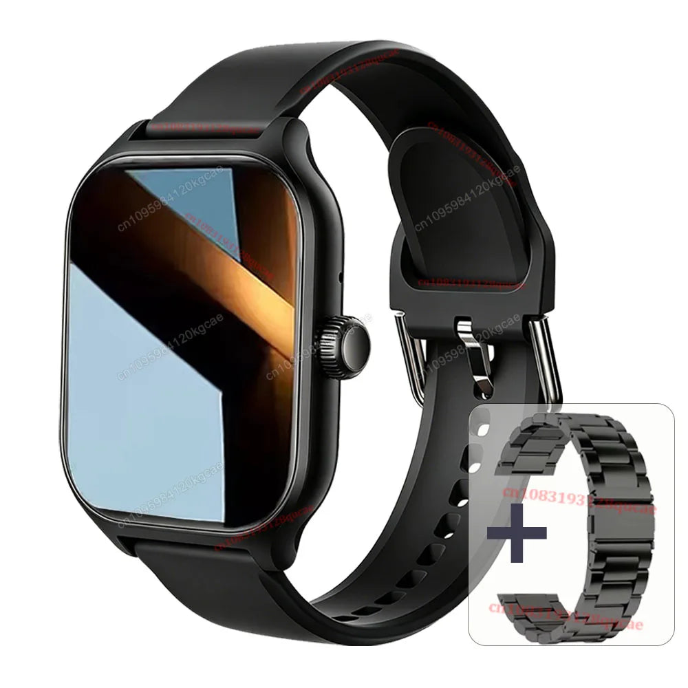 2026 New Smart Watch for Men Women Gift Full Touch Screen Sport Fitness Watch Bluetooth Call Electronics Digital Smartwatch Hw12