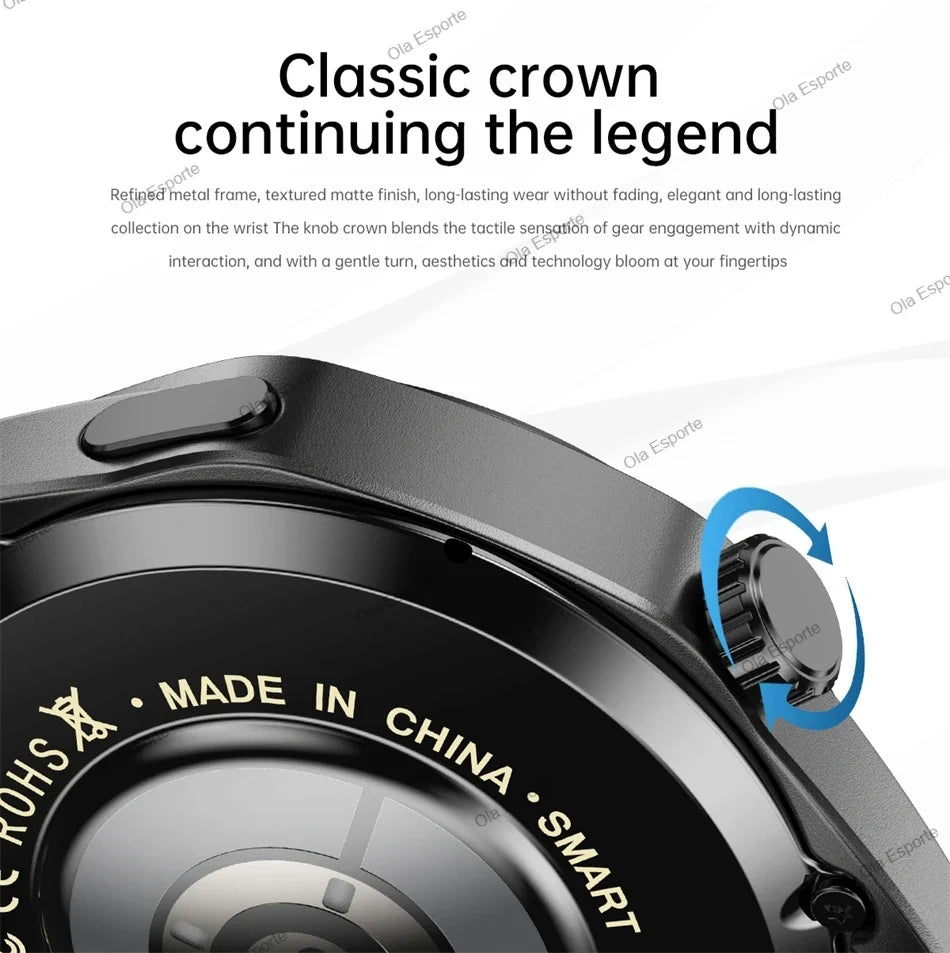 new smart watch  HD touch screen  smart notification 100+sports modes outdoor smartwatch 5ATM waterproof GPS track iPhone Ht22