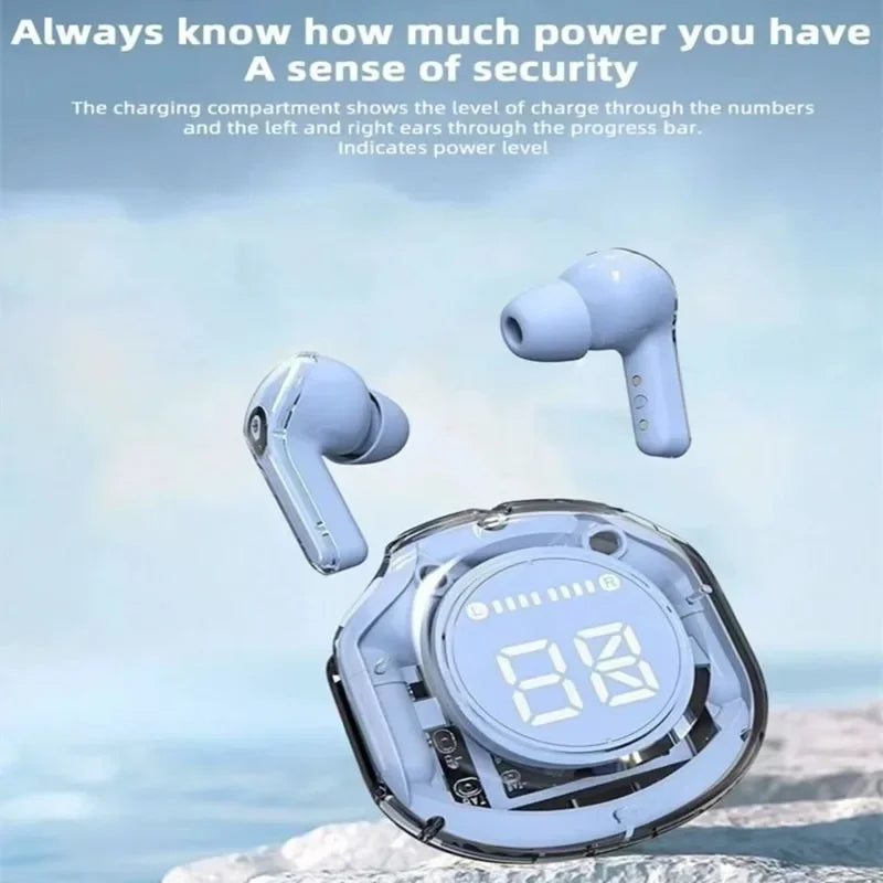 TWS Earphones Wireless Bluetooth 5.3 Headphones HD Microphone Call Noise Reduction Earbuds HiFi Stereo Touch Control Headsets