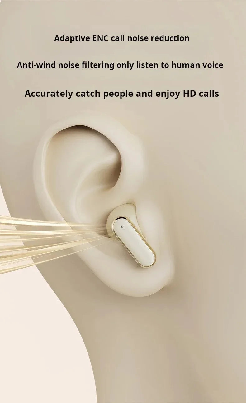 Wireless In-ear ANC Bluetooth Earbuds Noise Cancelling Long Battery Life Comfortable for Sports Music Sound Earphone With Mic