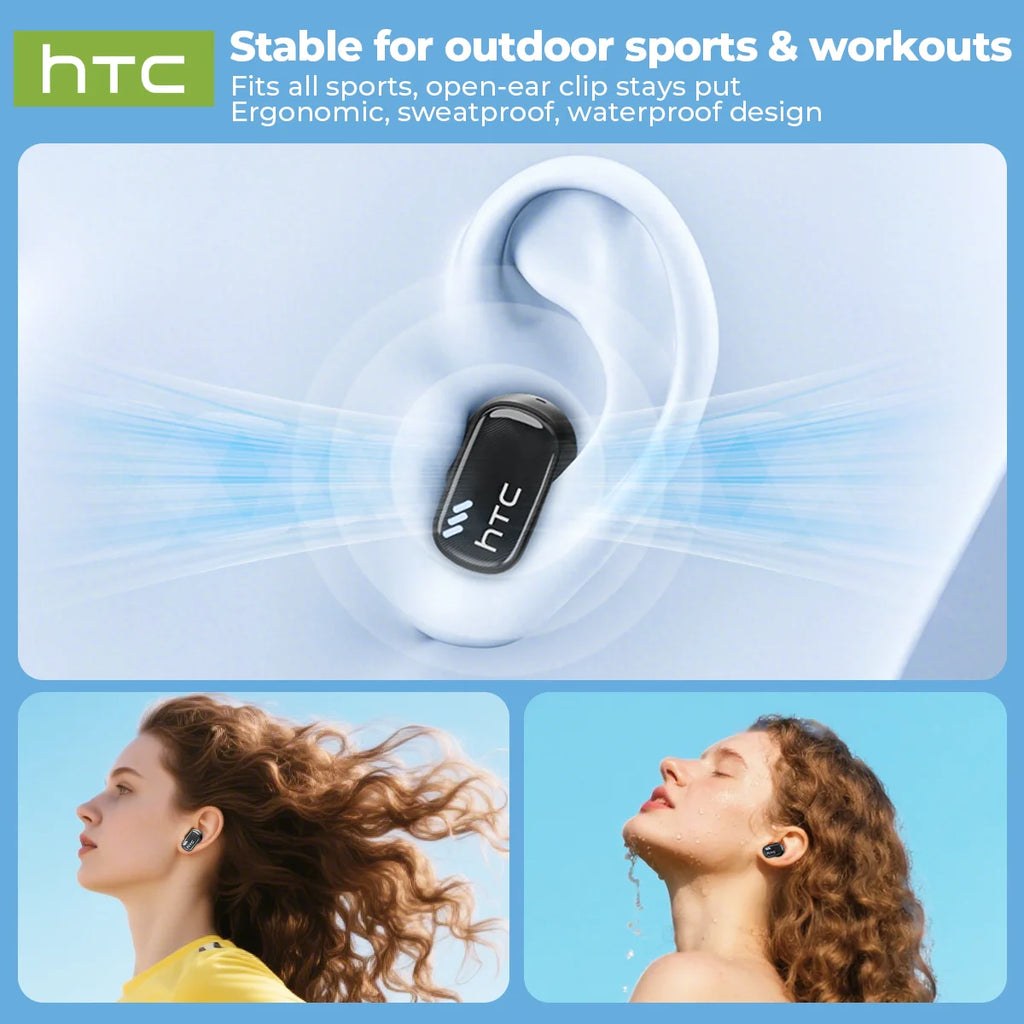 Wireless Earbuds NE16 Bluetooth 6.0 Deep Bass HiFi Stereo ENC Noise Cancelling Mic in-Ear Headphones for Sports Running