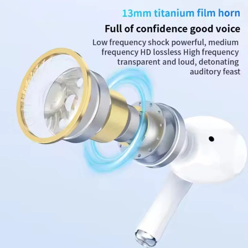 Wireless Earbuds Bluetooth 5.3 With Microphone, Air Pro In-ear Sports Waterproof TWS Earphones, Bluetooth Hands-Free Headset