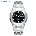 Watches for Men Analog Quartz Men's Wristwatch Luxury Casual Business Men's Watch Waterproof Stainless Steel Gift for Him