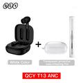 QCY T13 ANC Wireless Earphones Bluetooth 5.3 TWS ANC Noise Cancellation Headphone 4 Mics ENC Headset In-Ear Handfree Earbuds