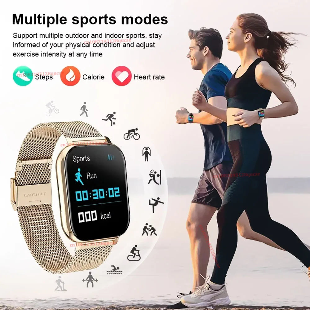 2026 New Smart Watch for Men Women Gift Full Touch Screen Sport Fitness Watch Bluetooth Call Electronics Digital Smartwatch Hw12