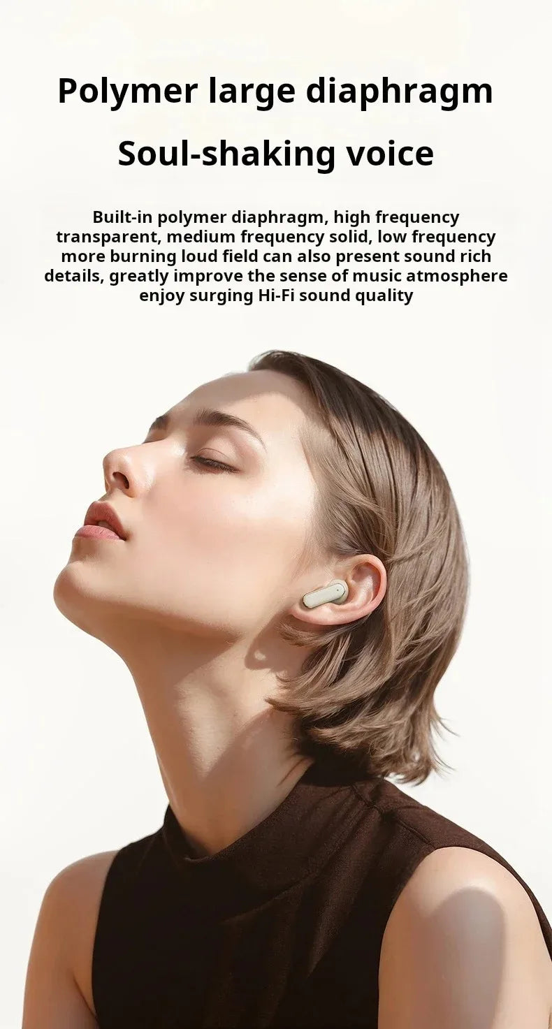 Wireless In-ear ANC Bluetooth Earbuds Noise Cancelling Long Battery Life Comfortable for Sports Music Sound Earphone With Mic