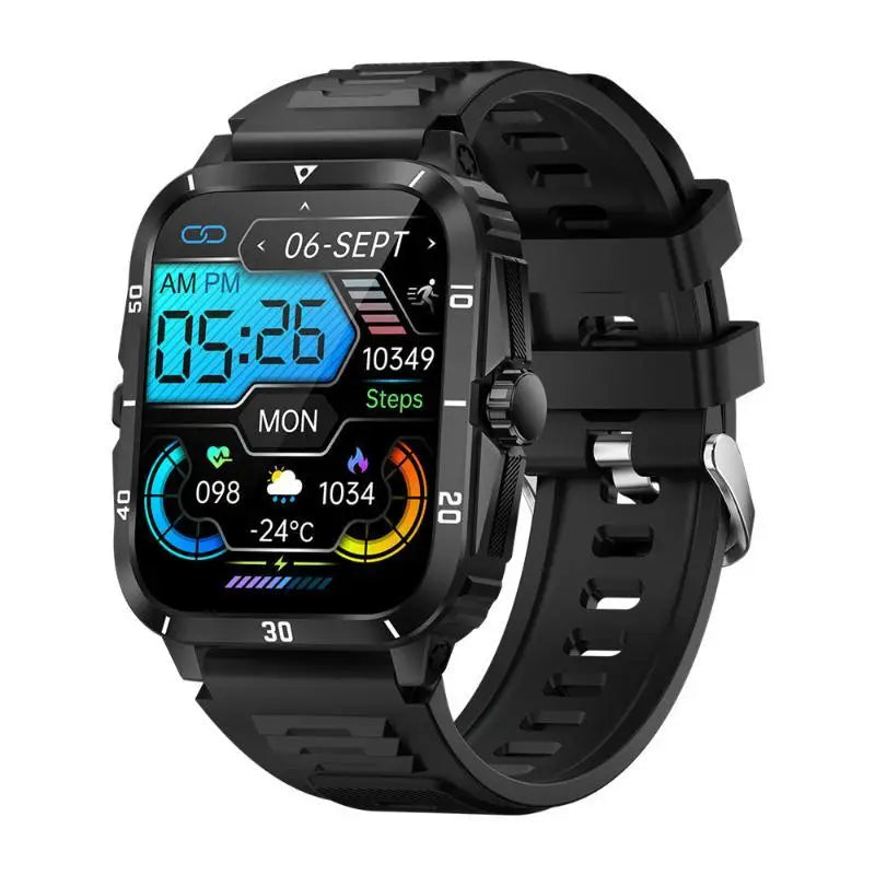 Men Sports Smart Watch 2.19'' Screen Blood Oxygen Bluetooth Talking Watch Multi Sports Modes IP67 Waterproof Outdoor Smart Watch