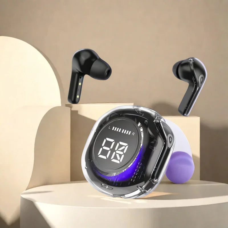 TWS Earphones Wireless Bluetooth 5.3 Headphones HD Microphone Call Noise Reduction Earbuds HiFi Stereo Touch Control Headsets