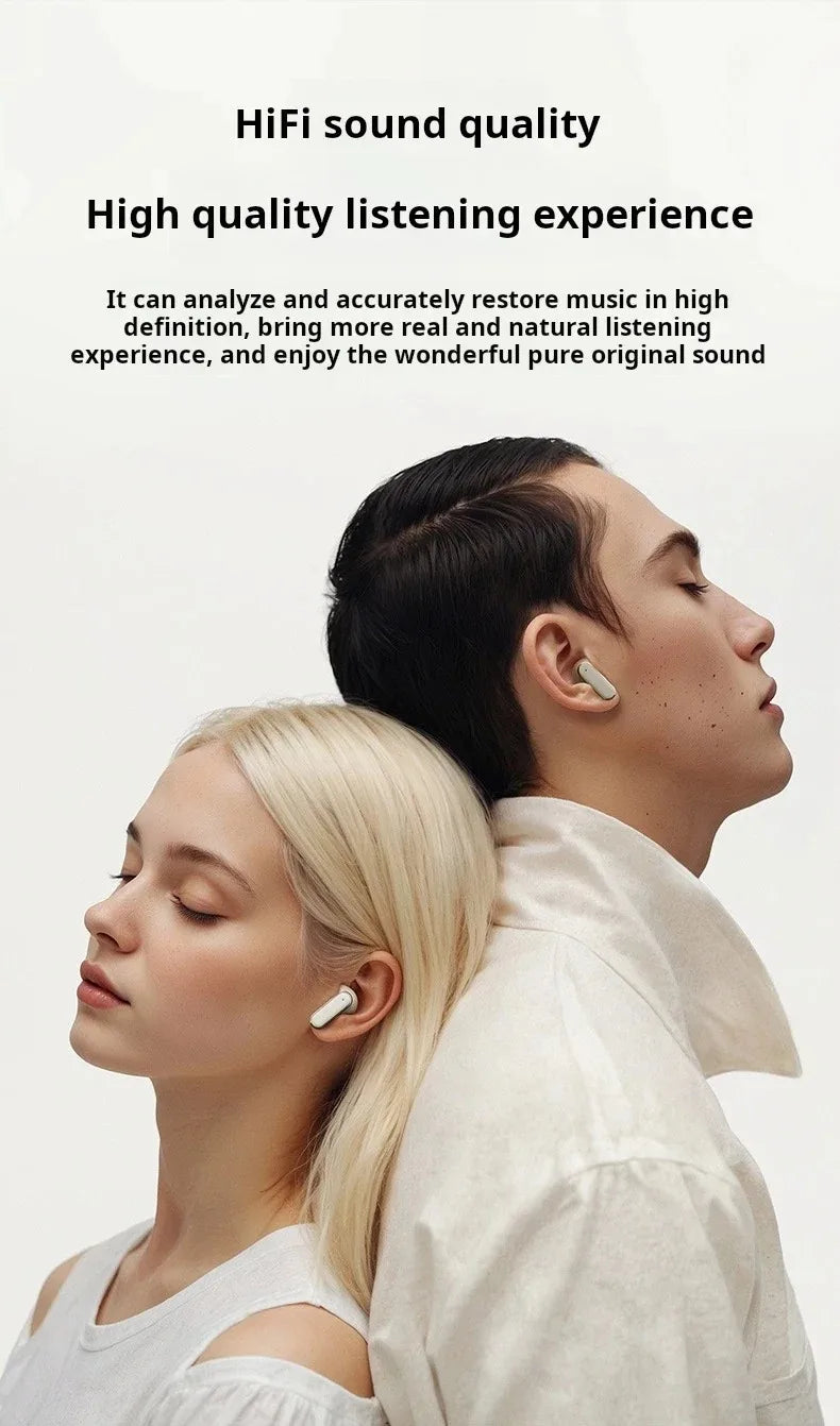 Wireless In-ear ANC Bluetooth Earbuds Noise Cancelling Long Battery Life Comfortable for Sports Music Sound Earphone With Mic