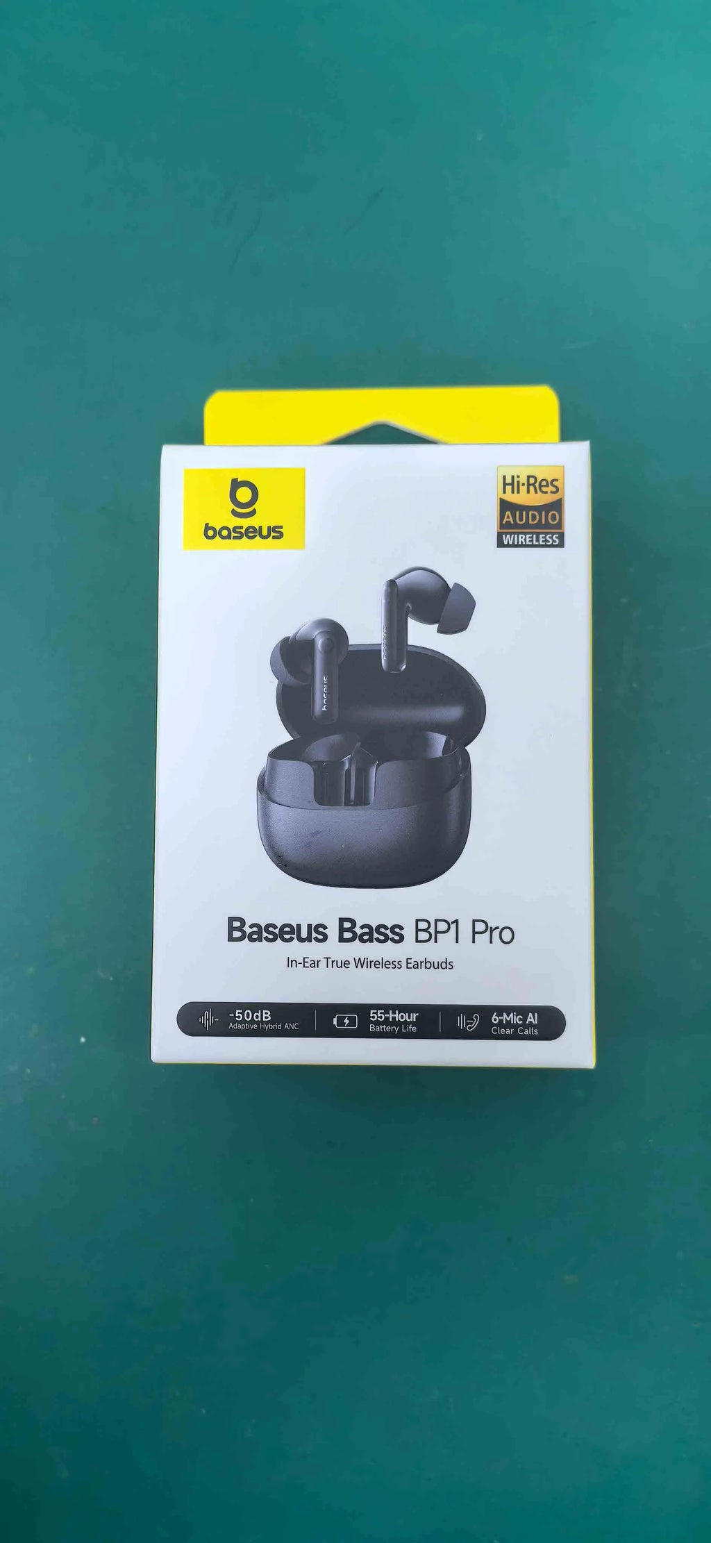 Baseus EP10 Pro ANC Earbuds Wireless Bluetooth 6.0 Earphones 50dB Realtime Adaptive Headphones 6 Mic Hi-Res LDAC IP55  Ear Buds